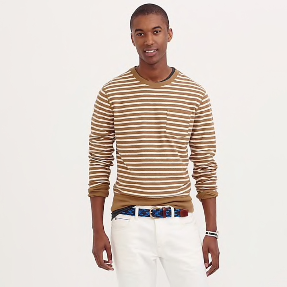 Mens J. Crew Terry Sweatshirt - Size S (NWOT)